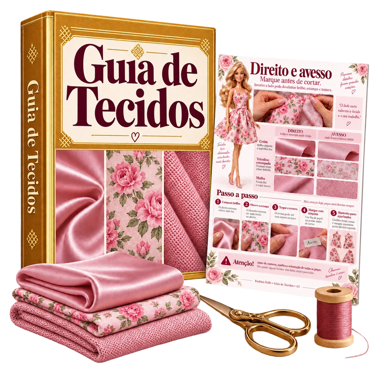 Guia de Tecidos: material de apoio em PDF